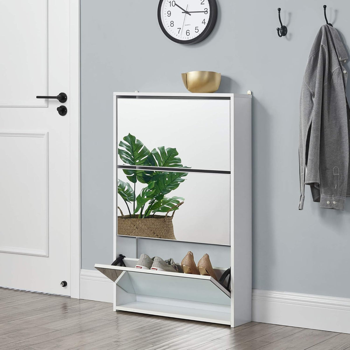 Practical Shoe Cabinet with Multiple Sizes – SU95