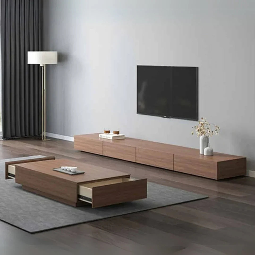 Wood Living Room Set – 240 × 40 × 40 cm | SET37