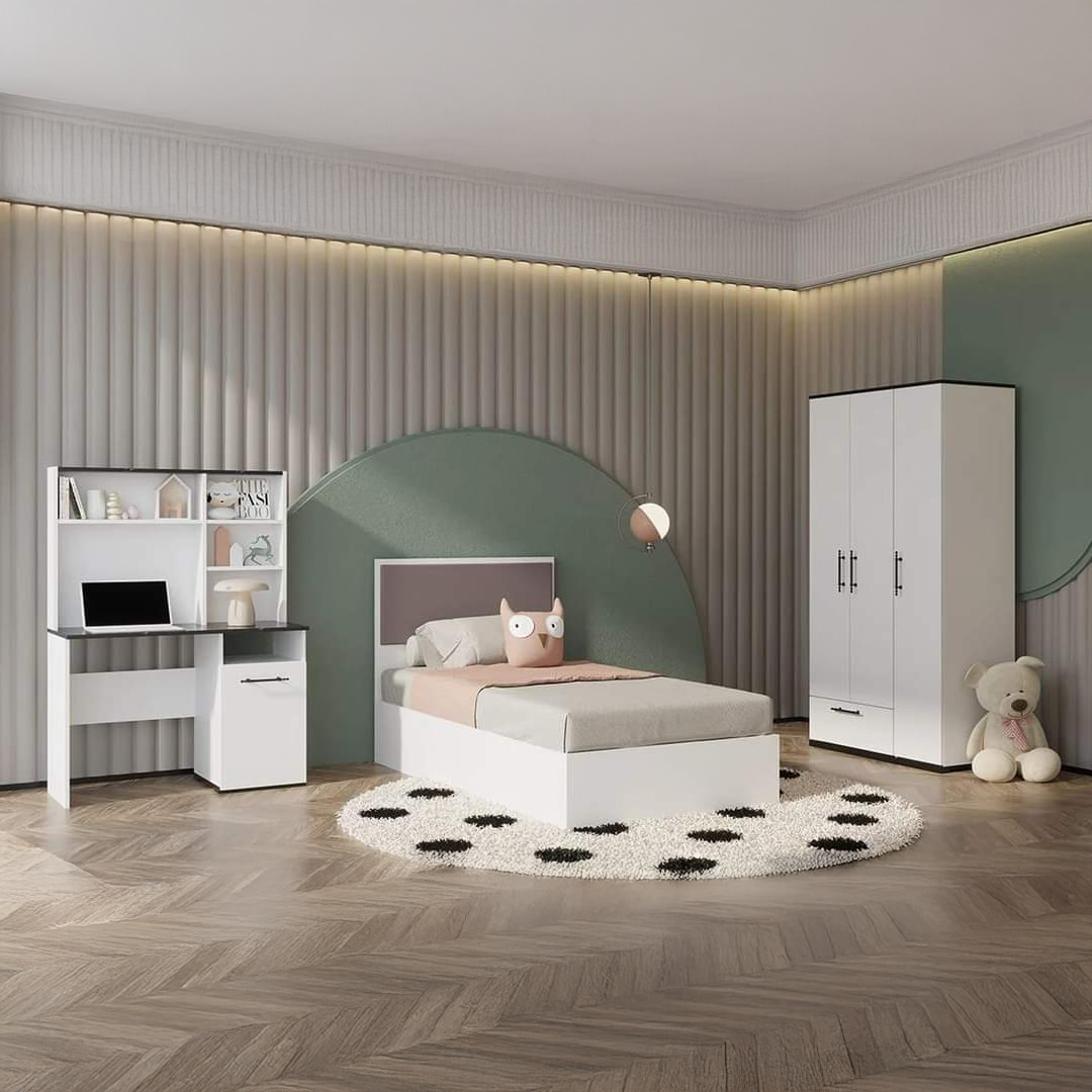 3-Piece Bedroom Set with a Calm & Modern Design – BDC32