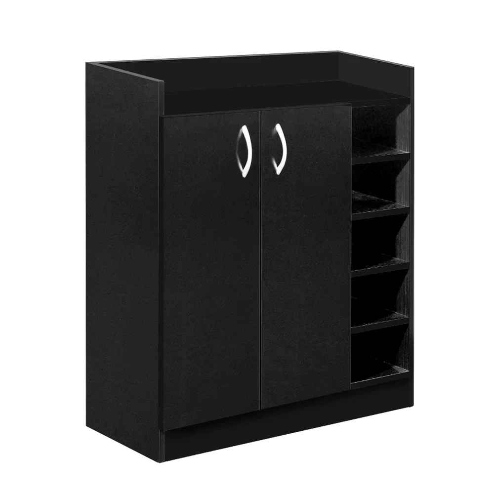 MDF Shoe Cabinet – Black Color | SU39 | 90 × 40 × 100 cm