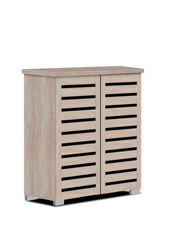 MDF Shoe Cabinet – Wood Color | SU6 | 80 × 40 × 90 cm