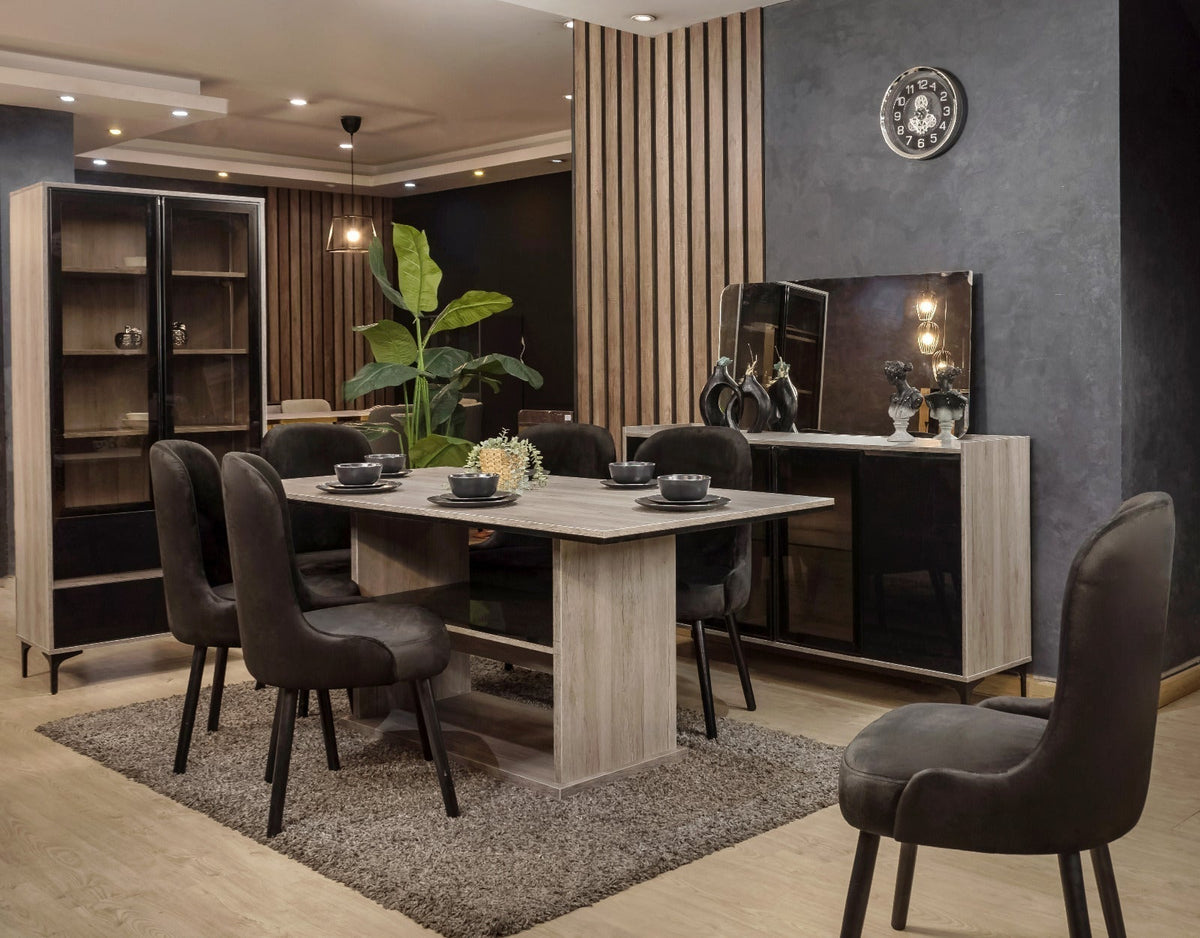 Modern Dining Room SF112 – MDF Wood