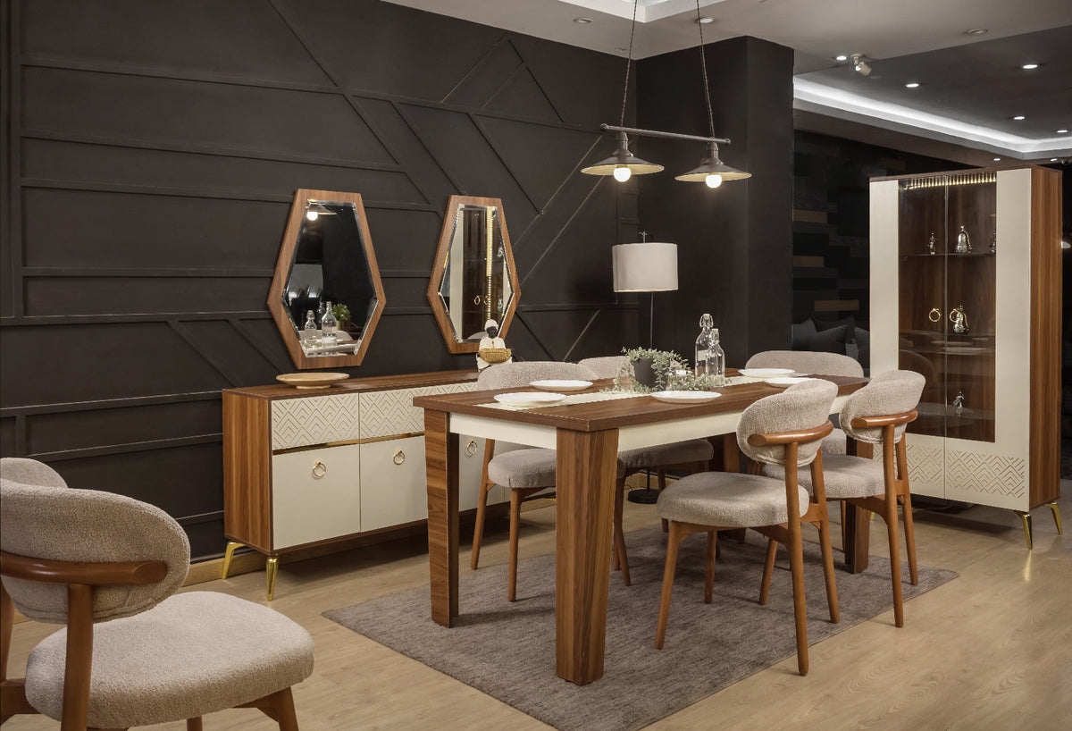 Modern Dining Room SF111 – MDF Wood