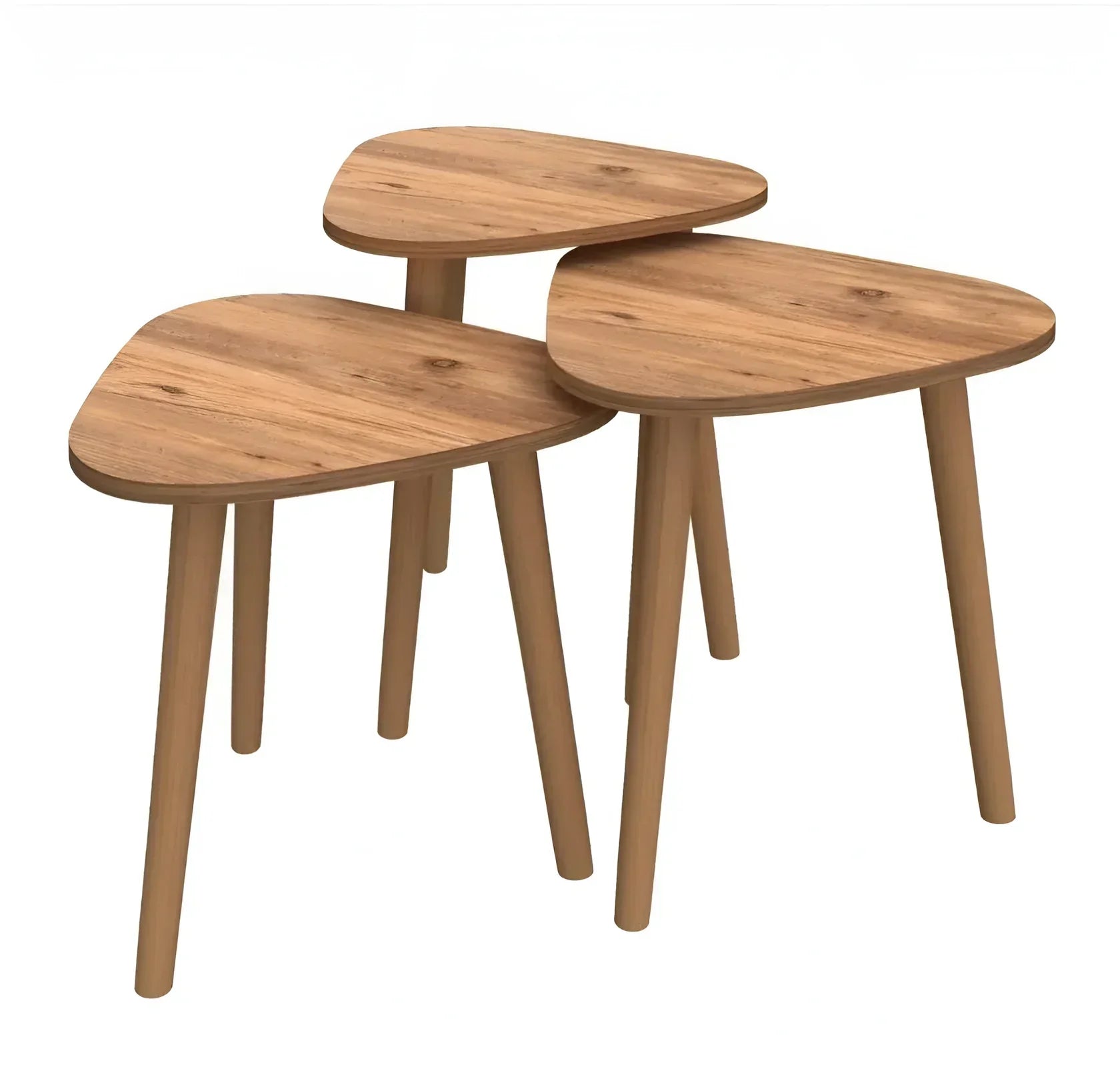 Wooden Coffee Table – 40 × 40 × 50 cm | CT10