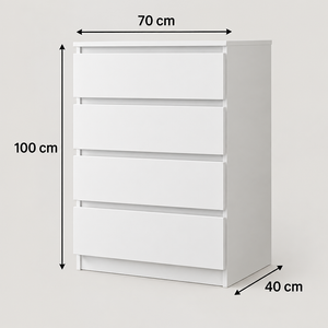 DR44 dimensions: width 70 cm, height 100 cm, depth 40 cm