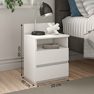 Nightstand co22 dimensions: width 50 cm, height 60 cm, depth 40 cm
