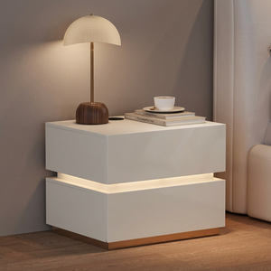Off-white modern nightstand co35