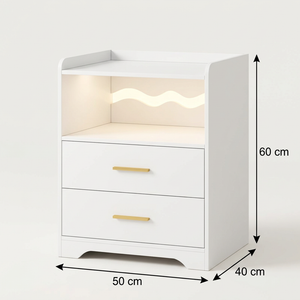 Nightstand co21 dimensions: width 50 cm, height 60 cm, depth 40 cm