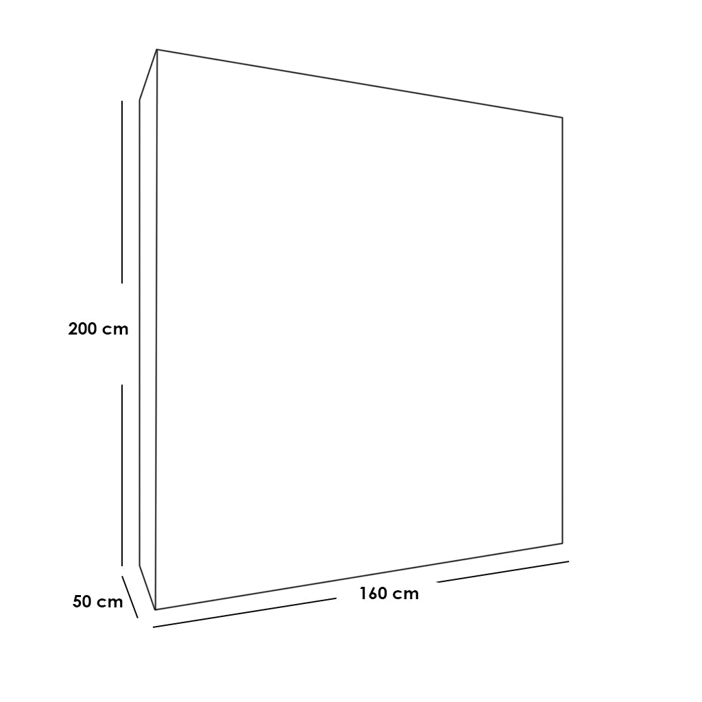 Practical Dresser with an Elegant Design 160 × 220 cm – WD76