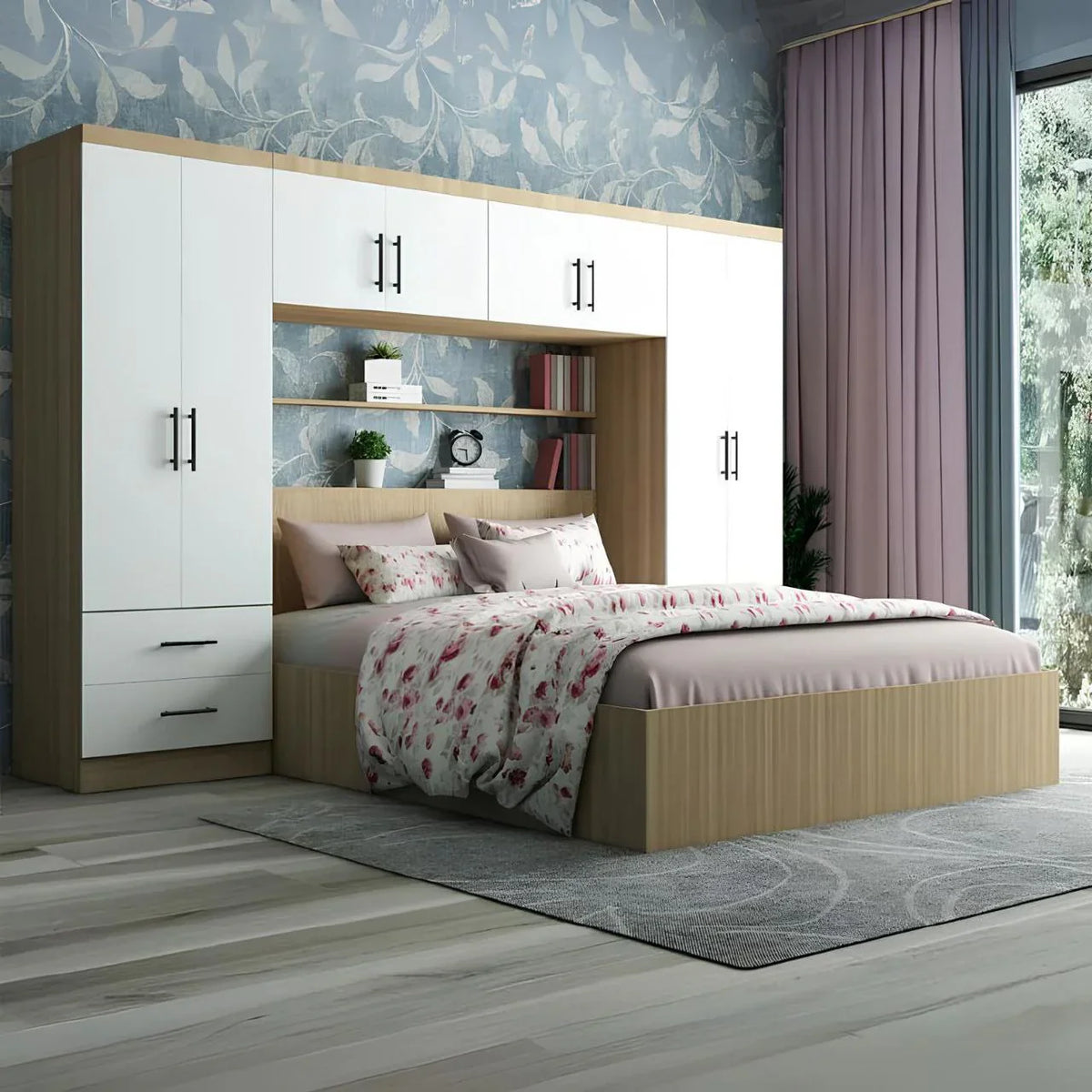 Kids' Bedroom | White & Wood | BDC4