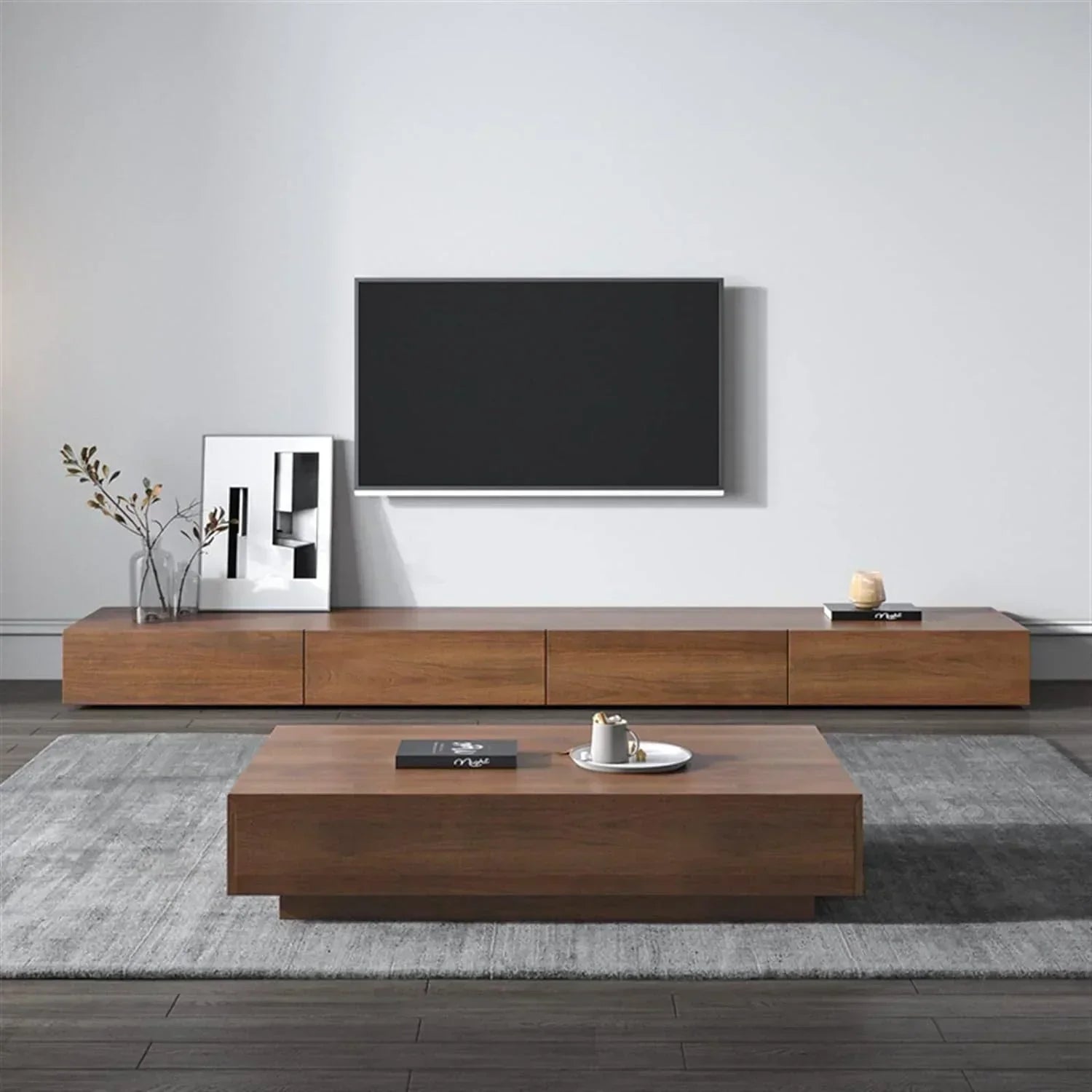 Brown Living Room Set – 240 × 40 × 40 cm | SET59