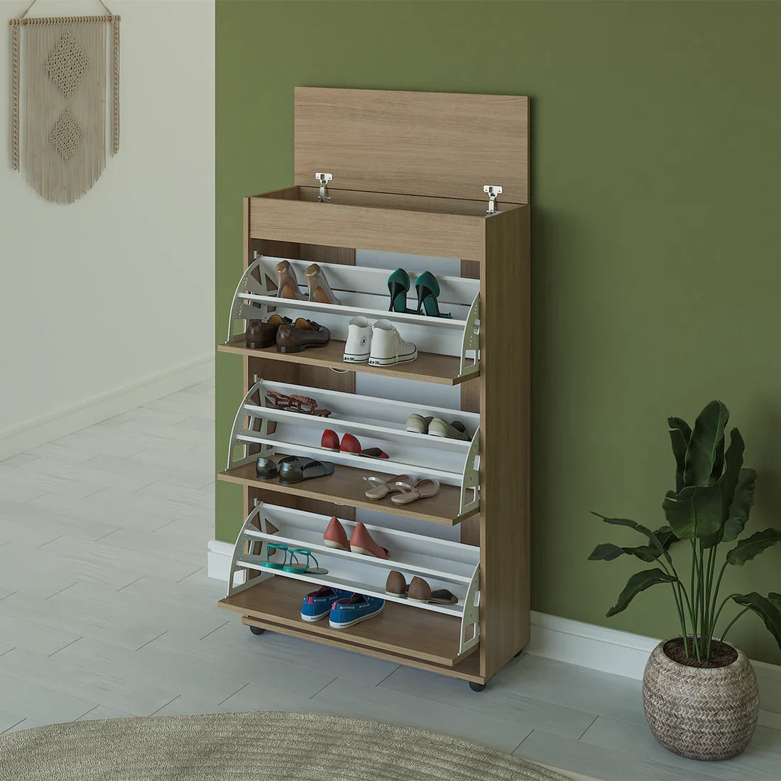 Shoe Cabinet 30 × 80 cm – SU122