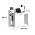 Modern Ultra-Slim Workstation Desk – 105 × 40 cm | DE56
