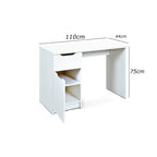 مكتب عملي بتصميم أنيق 110×44 سم – DE51