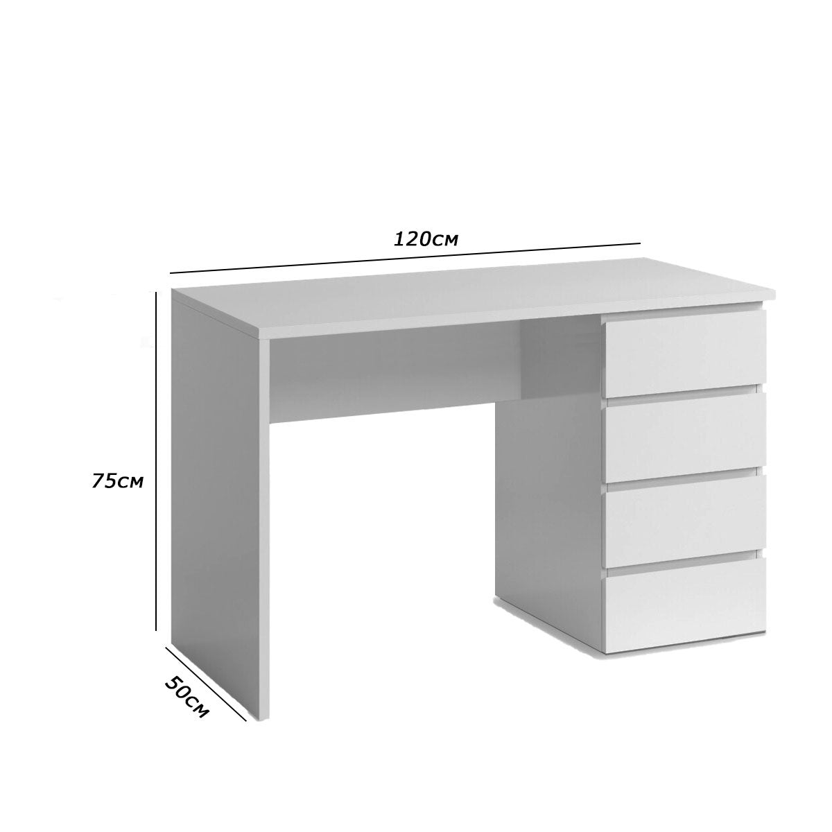 Modern Distinctive Practical Desk – 120 × 50 cm | DE50