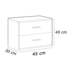 غرفة نوم 3 قطع بتصميم أنيق وعصري – BDC27