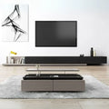 Black & Grey Living Room Set – 240 × 40 × 40 cm | SET 2