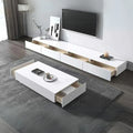 White Living Room Set – 240 × 40 × 40 cm | SET30