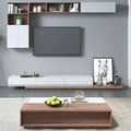 White & Wood Living Room Set – 200 × 40 × 40 cm | SET9