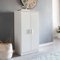 MDF Shoe Cabinet – White Color | SU24 | 80 × 40 × 100 cm