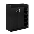 MDF Shoe Cabinet – Black Color | SU39 | 90 × 40 × 100 cm