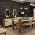 غرفة سفرة مودرن SF111 – خشب MDF