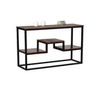 كونسول مودرن KT101 أسود 120×40×90 سم – استيل × رخام