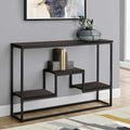 كونسول مودرن KT101 أسود 120×40×90 سم – استيل × رخام
