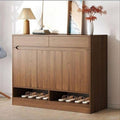 Modern Wooden Shoe Cabinet 140 × 40 × 100 cm – SU220