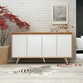 Buffet | Wood & White | 160 × 40 × 90 cm | BT49