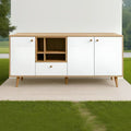 Buffet | White & Wood | 160 × 40 × 100 cm | BT54
