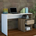 Nordic Two-Tone Executive Desk – 120 × 50 × 75 cm | DE43