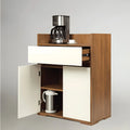 Coffe Corner Beige & Wooden - 100 x 80 x 40 cm | Cc19