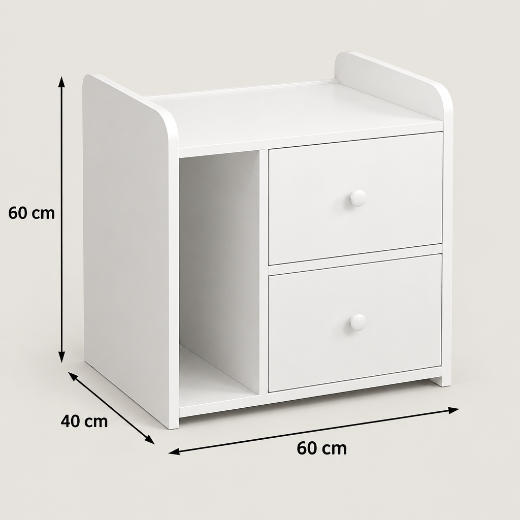 DR45 dimensions: width 60 cm, height 60 cm, depth 40 cm