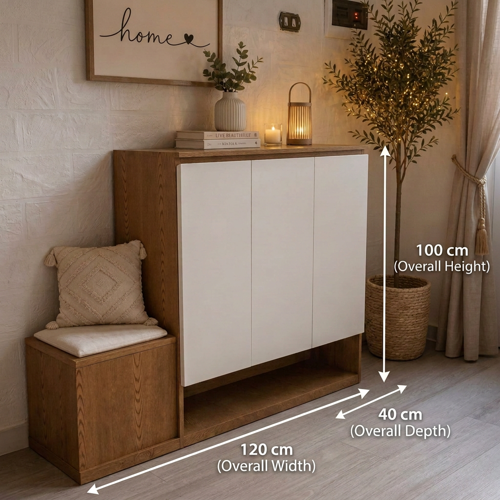 su391 overall dimensions including bench width 120 cm height 100 cm depth 40 cm