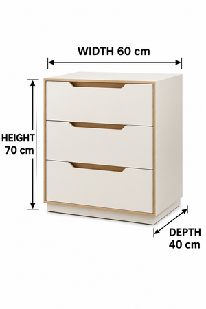 DR34 width 60 cm, height 70 cm, depth 40 cm