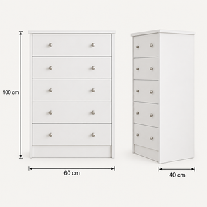 DR40 dimensions: width 60 cm, height 100 cm, depth 40 cm
