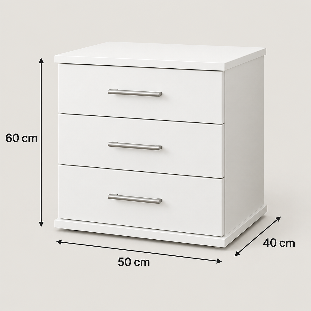 DR53 dimensions: width 50 cm, height 60 cm, depth 40 cm