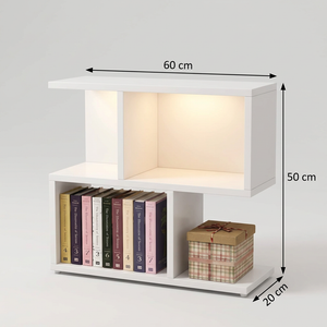 Nightstand co49 dimensions width 60 cm height 50 cm depth 20 cm