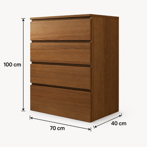 DR47 dimensions: width 70 cm, height 100 cm, depth 40 cm