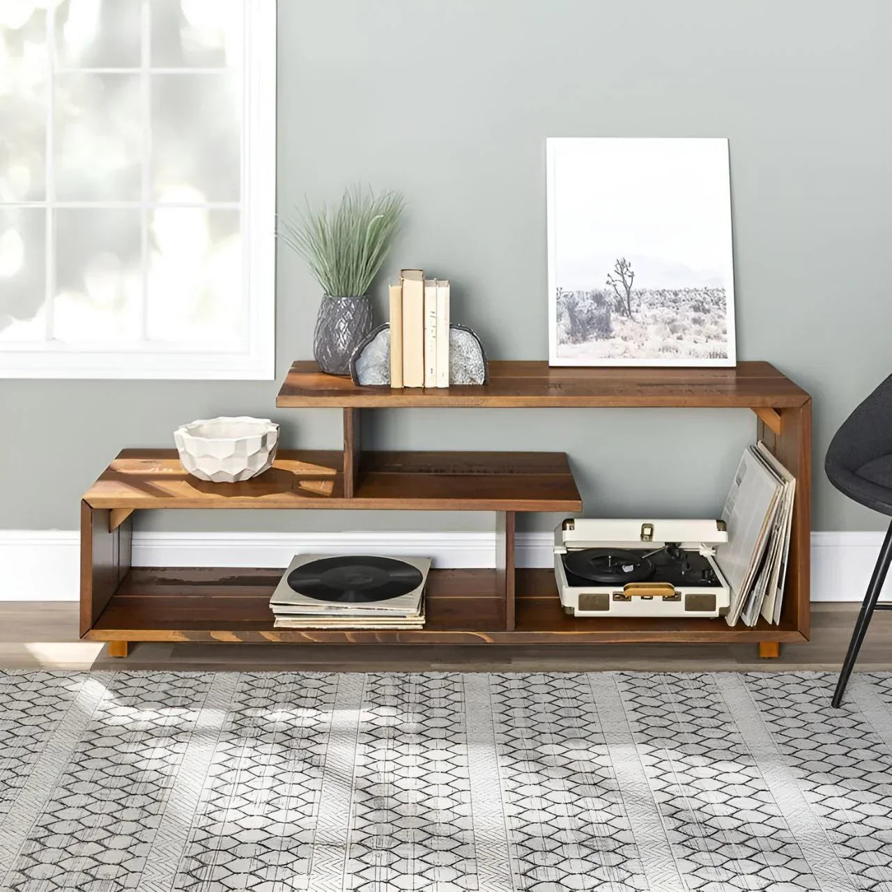 Wooden TV Unit – 120 × 40 × 50 cm | TV86