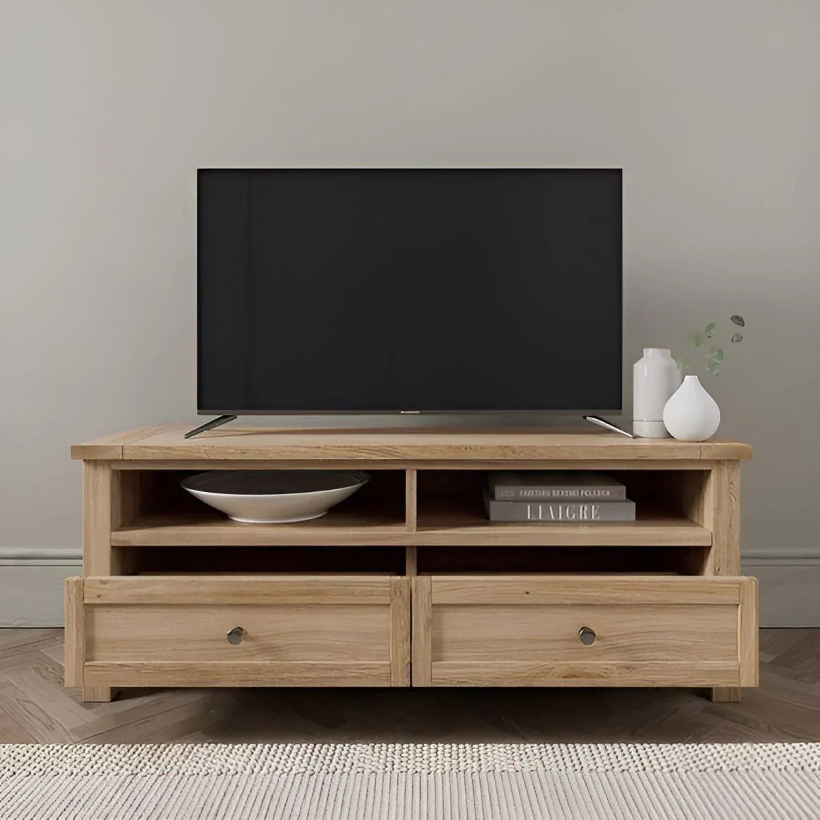 Wooden TV Unit – 120 × 40 × 40 cm | TV85