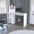 White Modern Workstation Desk – 120 × 50 × 75 cm | DE31