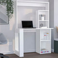 White Contemporary Desk – 120 × 50 × 75 cm | DE32