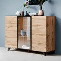 Buffet | Black & Wood | 150 × 40 × 100 cm | BT19
