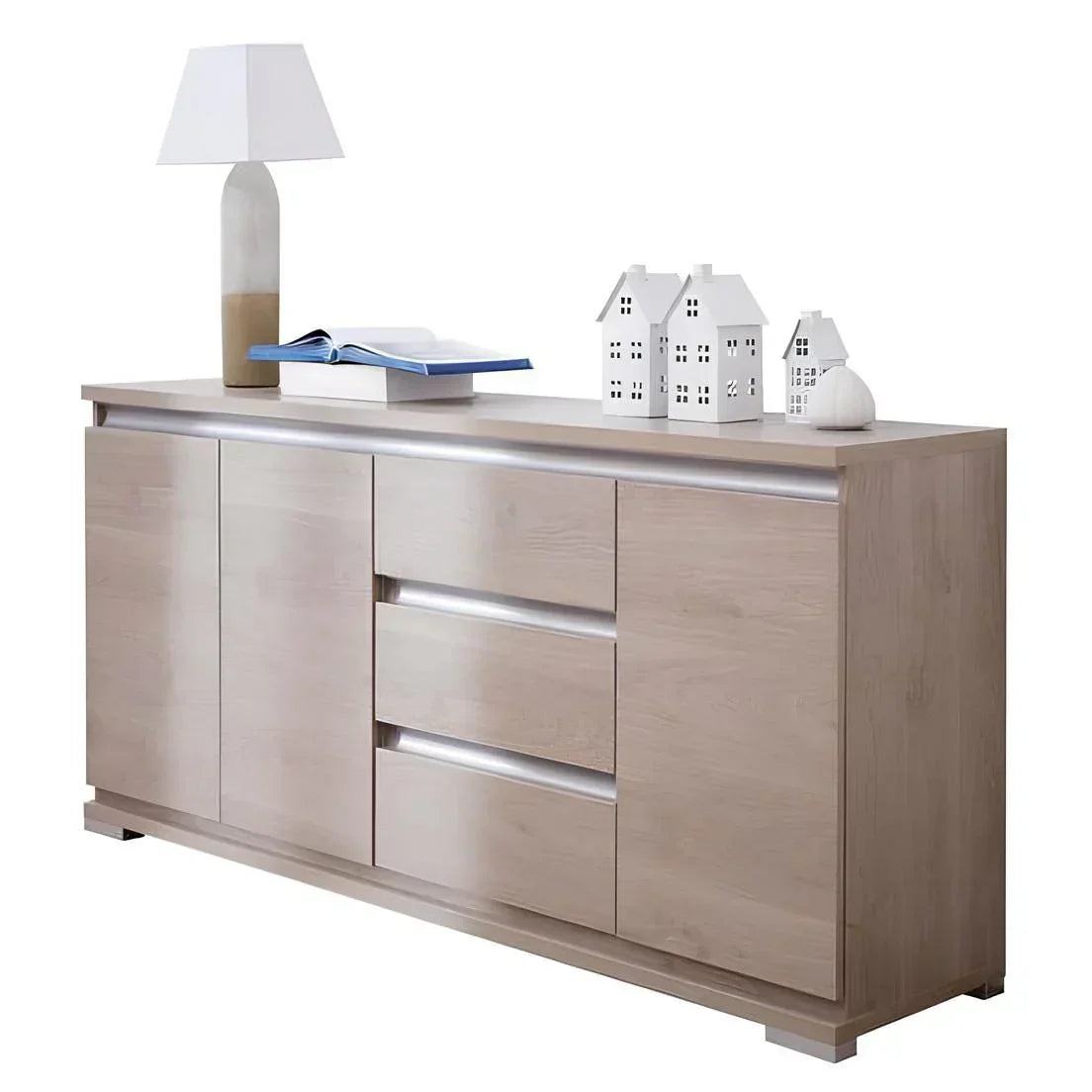 Buffet | White & Wood | 160 × 40 × 90 cm | BT34