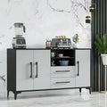 Buffet | Grey & Black | 140 × 40 × 100 cm | BT38