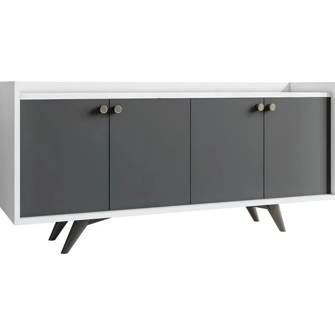 Buffet | White & Grey | 150 × 40 × 90 cm | BT18