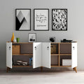 Buffet | White & Wood | 160 × 40 × 90 cm | BT12