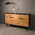 Buffet | Black & Wood | 140 × 40 × 90 cm | BT21